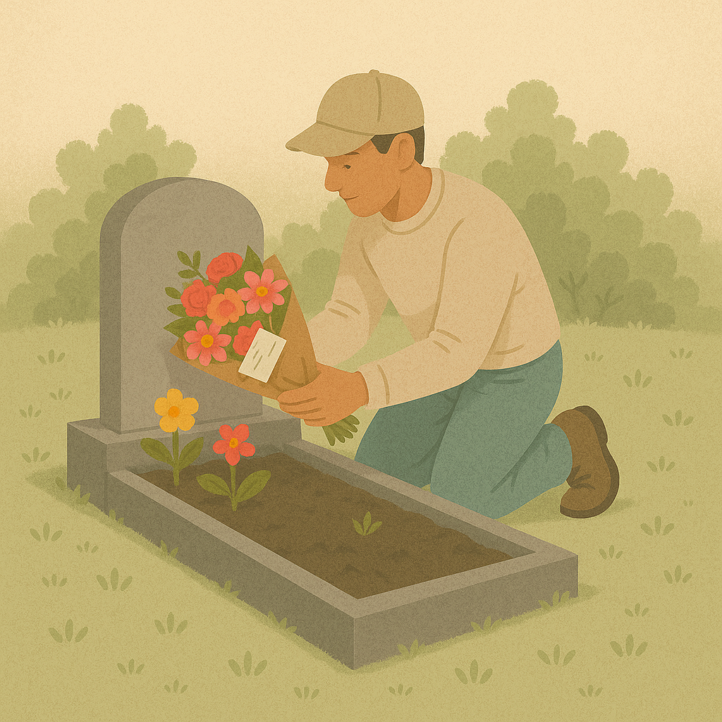 Add monthly flowers, paid yearly in advance