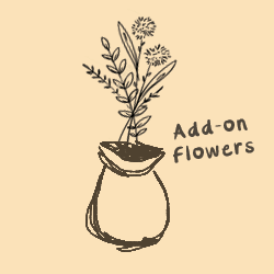 Add twice a year flowers, paid yearly in advance